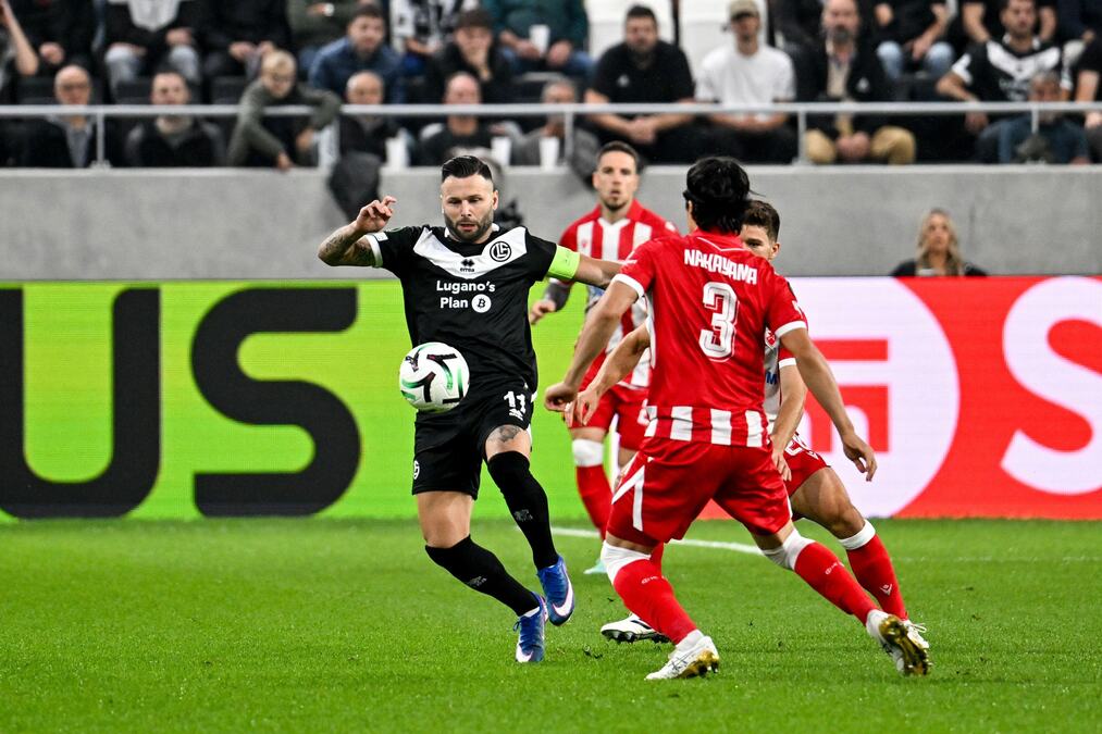 OGROMAN ŠOK ZA ZVEZDU U ŠVAJCARSKOJ! Neshvatljiva greška crveno-belih, pogledajte kako je Lugano stigao do vođstva! VIDEO