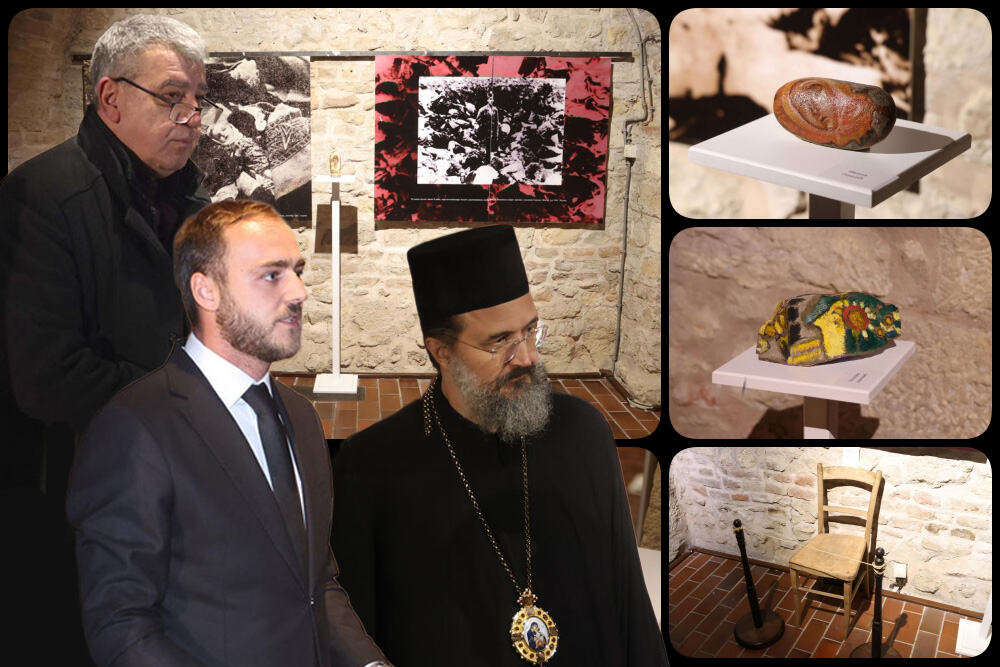 "Da se otreznimo i shvatimo da treba i mi da govorimo, a ne samo da kamenje progovori": Jedinstvena izložba o stradanju Srba. Tu je i stolica Stane Arnaut!