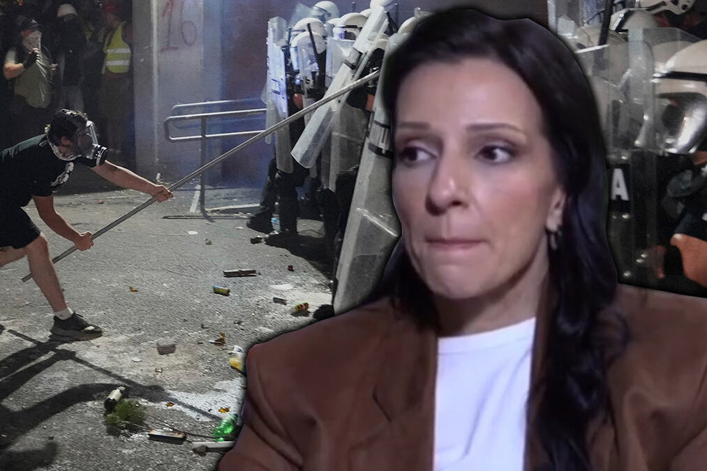 "PITAJTE STUDENTSKU LISTU ŠTA ONI PLANIRAJU!" Tepićeva o incidentima nakon izbora: Ne bih volela da se nekom kući ne vrati sestra, otac, dete.. (VIDEO)