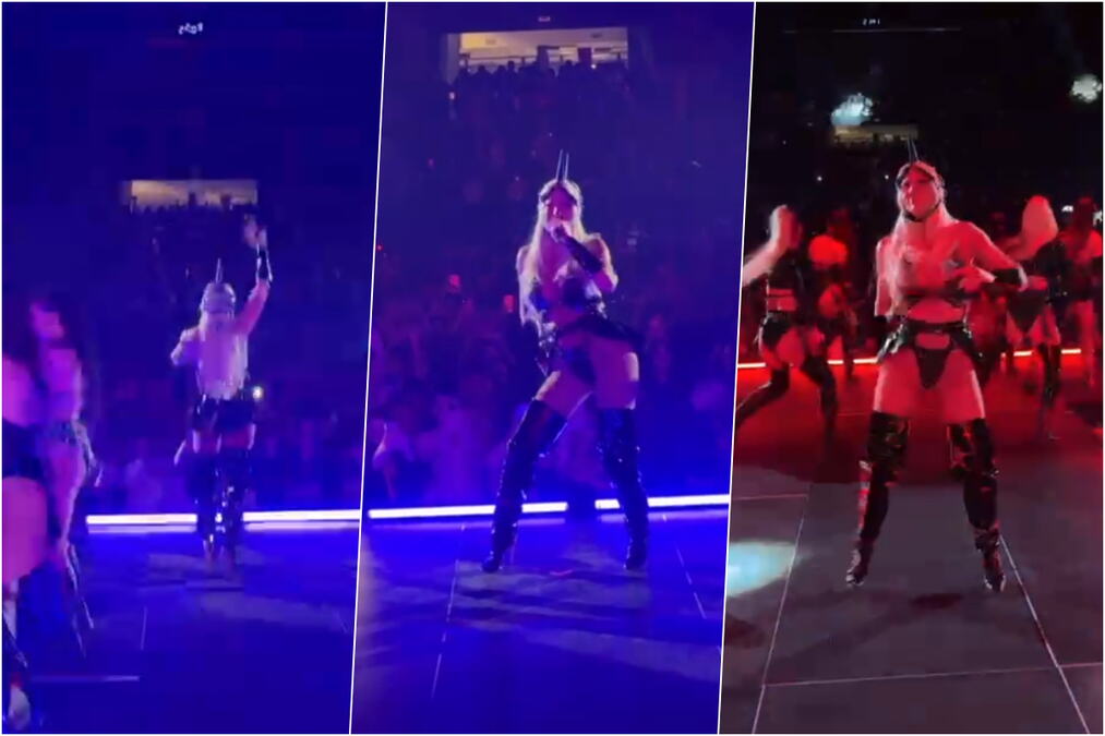 JELENA KARLEUŠA IZDOMINIRALA U SKOPLJU! Pop diva kao Viktorijin anđeo! Spektakl o kojem će se dugo pričati (VIDEO)