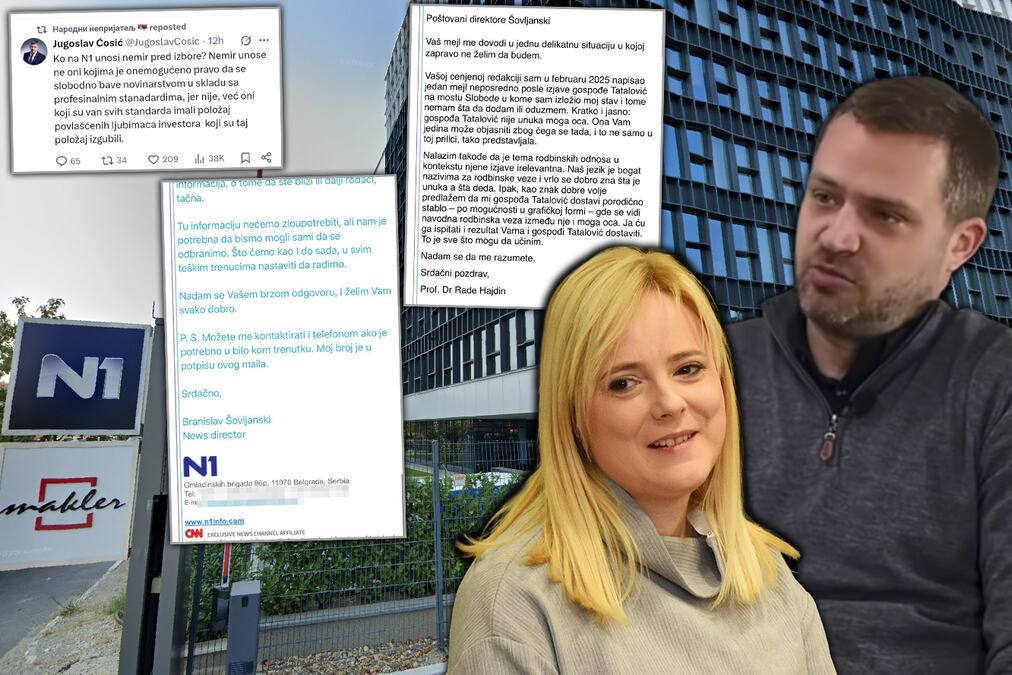 PALE SVE LAŽI ŽAKLINE TATALOVIĆ! Obmanjivala svoju N1, direktor je lično branio, pisao sinu "dede Hajdina", a onda su SHVATILI KOLIKI JE PREVARANT (FOTO)