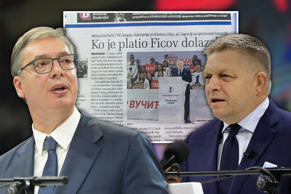 NE MOGU DA SHVATE DA NEKO VOLI SRBIJU BEZ PARA! Blokaderski "Danas" u panici zbog podrške Fica Vučiću, pa se pita KO JE PLATIO DOLAZAK? (FOTO)