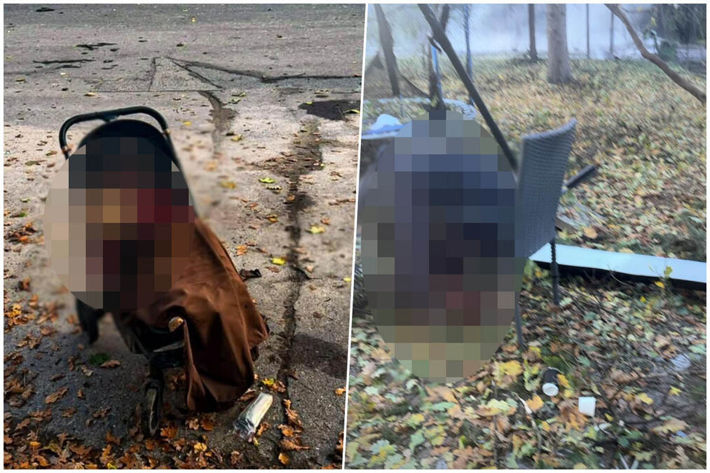 BEBA ANGELINA UBIJENA U KOLICIMA, UMRLA I NJENA MAJKA! Dron pogodio parkić pun dece, ima mrtvih i ranjenih! Zelenski objavio UZNEMIRUJUĆE slike! (FOTO)