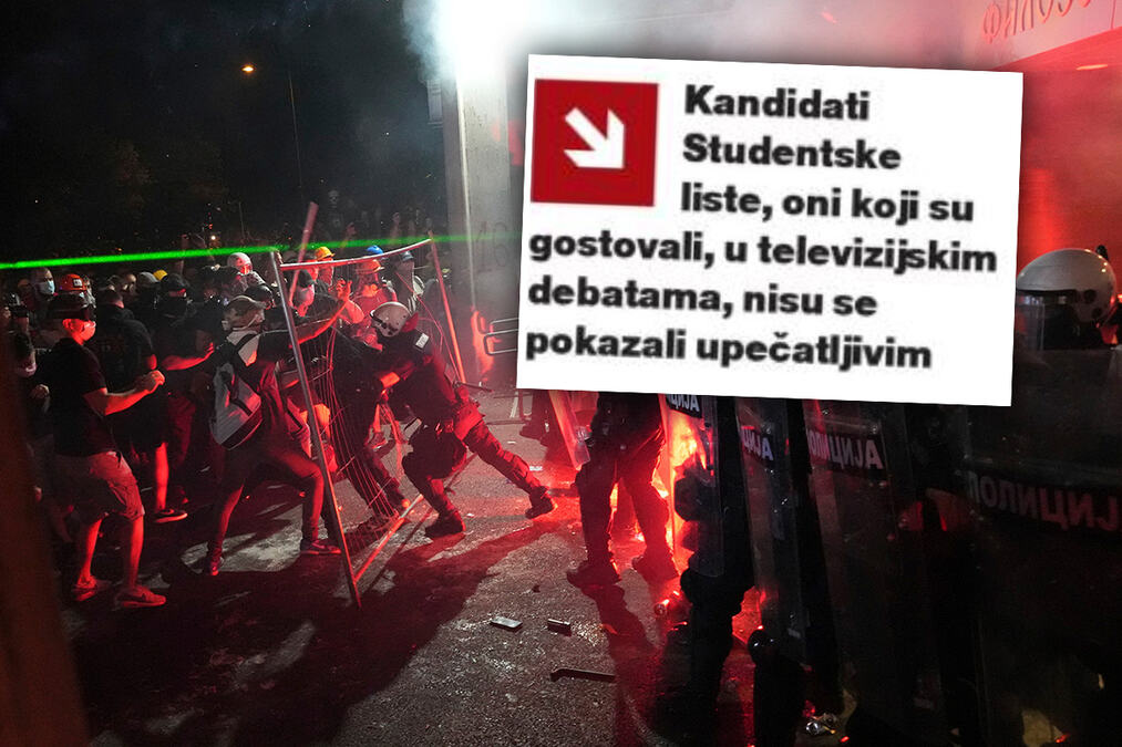 POKAZALI FIJASKO U ŽIVOM PROGRAMU! Blokaderski tabloid "Danas" sahranio nade tzv. studentske liste: Kandidati nisu ponudili nikakav boljitak građanima Srbije