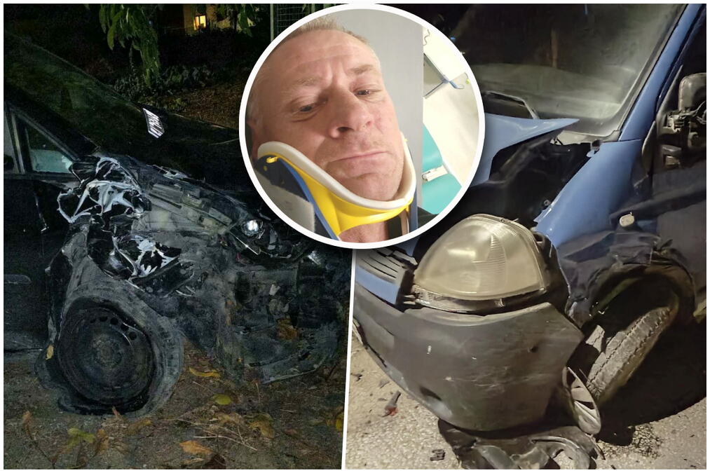 "UMALO DA NAS UBIJE MALOLETNIK BEZ VOZAČKE DOZVOLE" Saša iz bolničke postelje opisao dramu na putu kod Niša (foto)