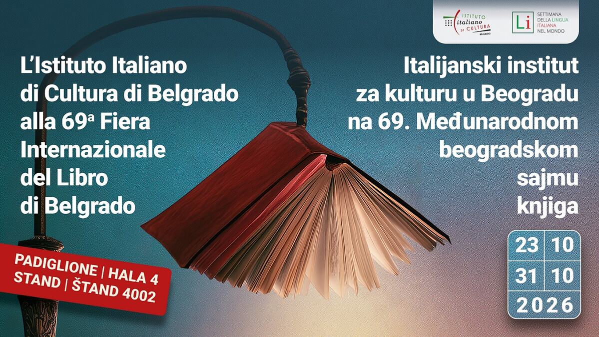 Italijanski pisci na 69. izdanju Međunarodnog beogradskog sajma knjiga na štandu Italijanskog instituta za kulturu