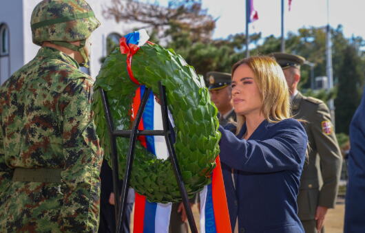 "Sloboda nije pala s neba!" Milica Đurđević Stamenkovski odala počast herojima: Istorijska istina mora da se brani, a stara savezništva sačuvaju