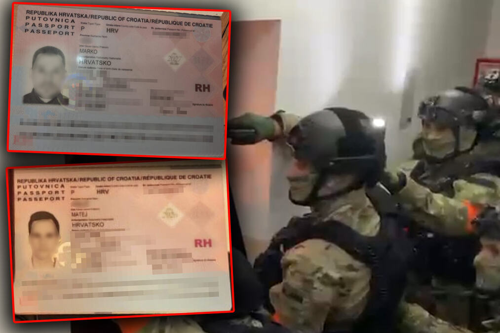 KURIR SAZNAJE! UHAPŠENI ZBOG PLANIRANJA HAOSA NA DAN IZBORA IMAJU HRVATSKE PASOŠE Regrutovali kriminalce i nabavljali oružje za napad na policiju i građane FOTO
