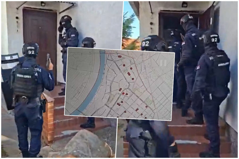 KOD UHAPŠENOG PRONAĐENE MAPE SA TAČKAMA ZA HAOS U BEOGRADU: Ultradesničar iz Zemuna bio prijavljen kao posmatrač na izborima!