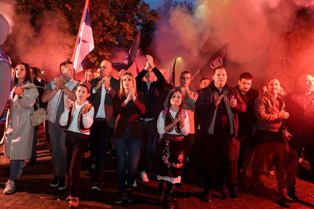 "DO POBEDE!" Đurđević Stamenkovski na skupu u Nišu: "Naš zavet je da Srbija uvek bude slobodna i ujedinjena!" (FOTO)