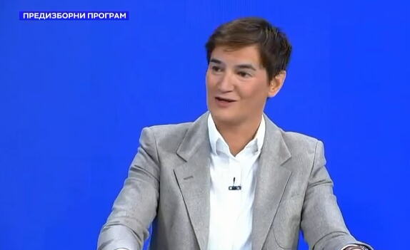 "NAMA MOŽDA NE POMOGNE PUTINOVA PODRŠKA, VAMA ĆE SIGURNO POMOĆI PODRŠKA ALJBINA KURTIJA" Brnabić "pokopala" blokadere u debati na RTS (VIDEO)