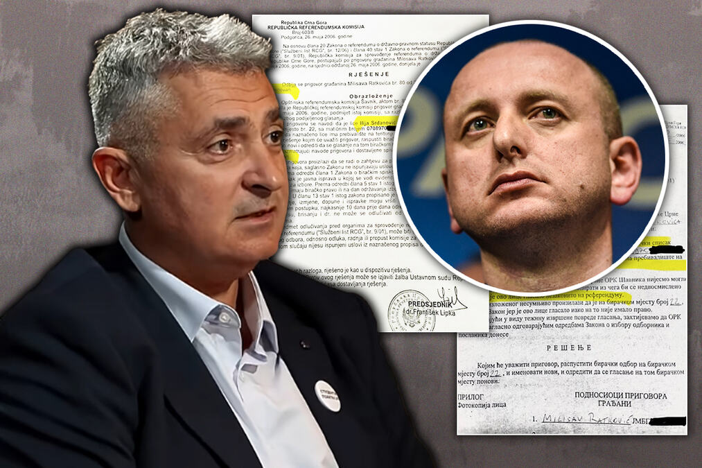 "POGLEDAJTE KAKO JE SRDANOVIĆ GLASAO NA REFERENDUMU U DONJOJ BUKOVICI" Knežević: Ko li mu je završio dvojno državljanstvo kad je glasao za nezavisnu Crnu Goru?