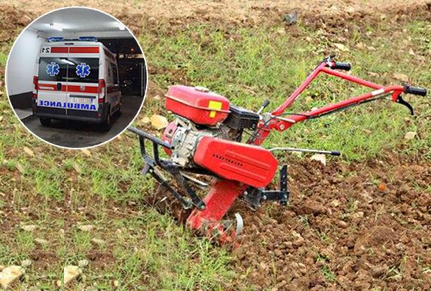 ČOVEK (72) PAO SA FREZE DOK JE OBRAĐIVAO ZEMLJIŠTE! Teška nesreća na porodičnom imanju u Užicu!