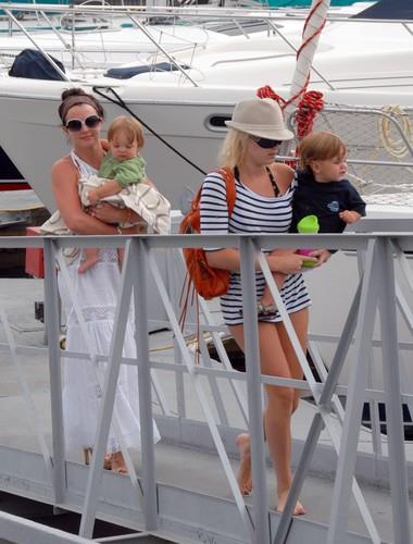 Britni Spirs sa sinovima