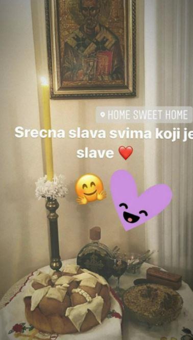 Zlata Vujanović objavila slavski kolač na Nikoljdan