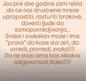 Slađa Alegro pružila podršku Seki Aleksić nakon gnusne izjave Bake Praseta