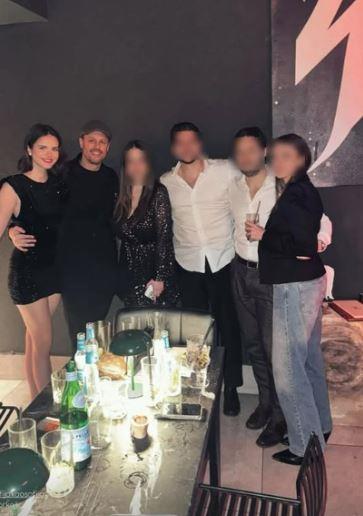 Igor Kojič sa suprugom u noćnom provodu