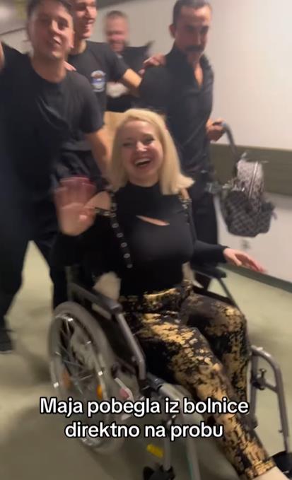 Maja Nikolić beži iz bolnice