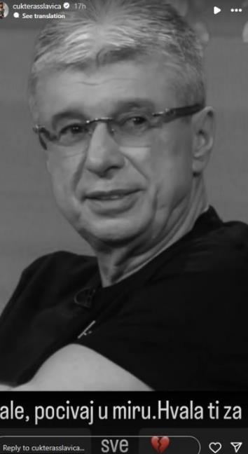 Slavica Ćukteraš se oprostila od Saše Popovića