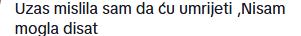 Bačen suzavac na nastupu Teodore Džehverović