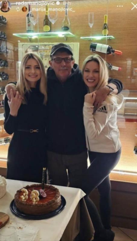Rada Manojlović organizovala intimnu proslavu