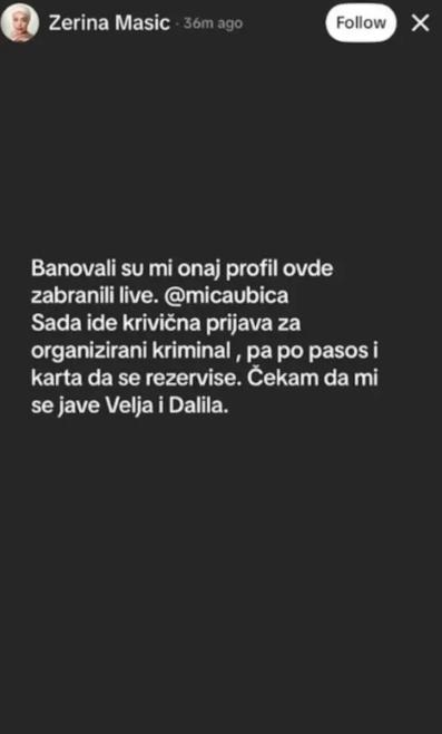 ŠIŠALA SE NA ĆELAVO, OPTUŽILA PEVAČA ZA NASILJE, A SAD ZAVRŠILA NA PSIHIJATRIJI! Starleta se oglasila i obelodanima poruke s Dalilom, SPOMINJE SE I VELJA.. FOTO