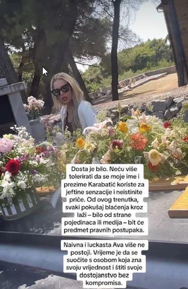 Stravičan snimak sa groblja Ave Karabatić