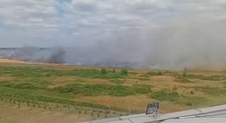 požar Sečanj njive