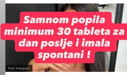 "SA MNOM JE POPILA 30 TABLETA ZA DAN POSLE I IMALA SPONTANI" Nove optužbe Cara na račun Maje Marinković