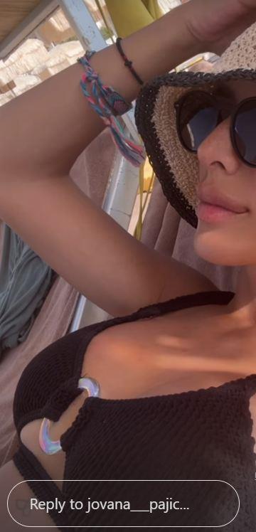 Jovana Pajić na odmoru