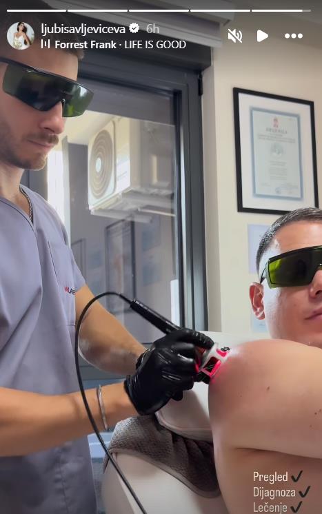 Bogdan Srejović kod doktora