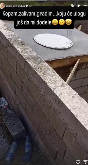 Mimi Oro na gradilištu
