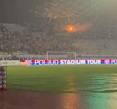 Navijači Hajduka na stadionu Poljud