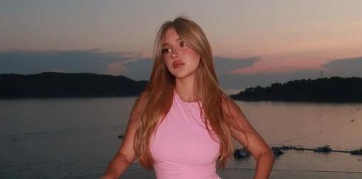 Lena Marinković u rnoj Gori