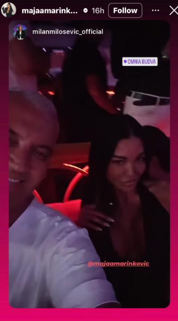 MAJA MARINKOVIĆ SE NE RAZDVAJA OD POZNATOG VODITELJA! Starleta uživa u Crnoj Gori s ovim muškarcem, isplivao i njihov snimak (VIDEO)