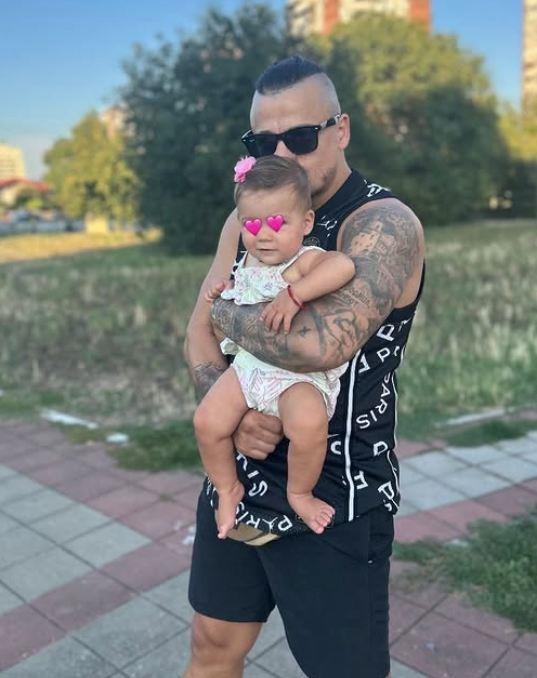 Borislav Terzić Terza upoznao ćerku Barbaru