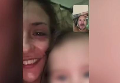 MUNJEZ I STEFANI NASTAVILI DA ZAJEDNO VODE RAČUNA O BEBI! On uz dete preko video poziva, a ona deluje kao najsrećnija mama