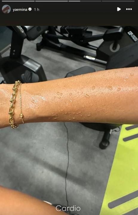 Emina Jahović se preznojila