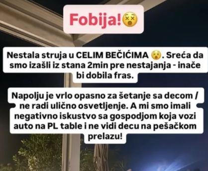 "SREĆA DA SMO IZAŠLI 2 MINUTA RANIJE" Aleksandra Subotić uplašena u Crnoj Gori: Kao da ste u paklu...