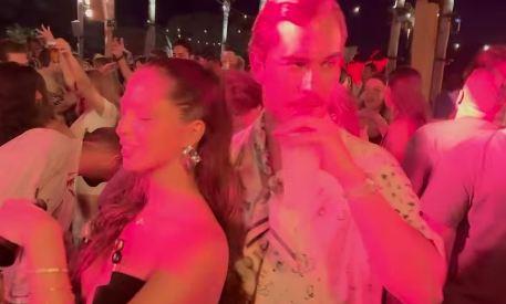 Đina Džinović u noćnom provodu