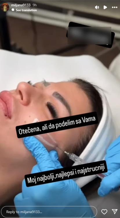 "OTEČENA SAM" Miljana Kulić se sređuje pred ulazak u "Elitu 9"! Posetila plastičara pa ovo promenila na sebi