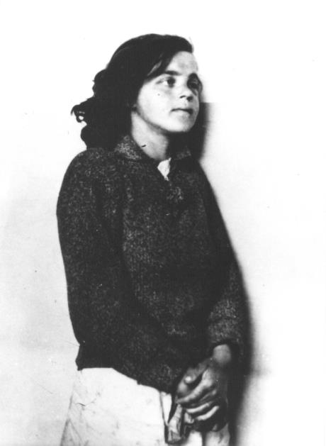 Maja Buždon na suđenju 1945. godine