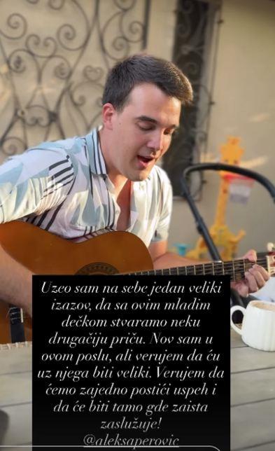 Aleksa Perović u kući Marije Mikić