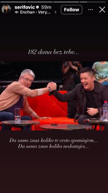 Marija Šerifović raznežila objavnom o Saši Popoviću