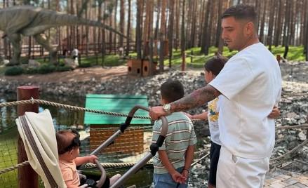 Darko Lazić s decom