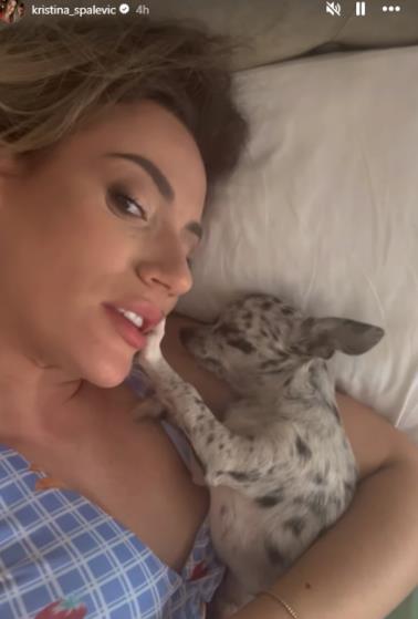Kristina Spalević objavila snimak u krevetu