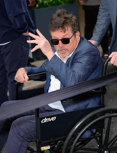 Majkl Džej Foks u kolicima na finalu US Opena