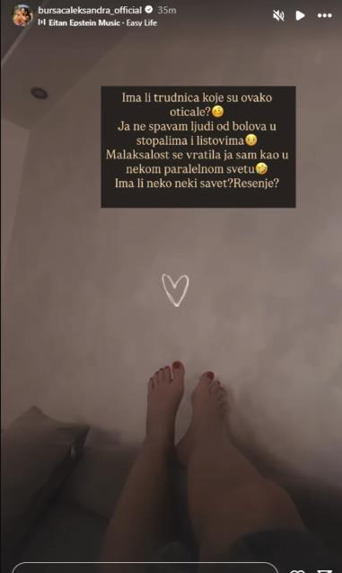 Aleksandra Bursać o problemima u trudnoći