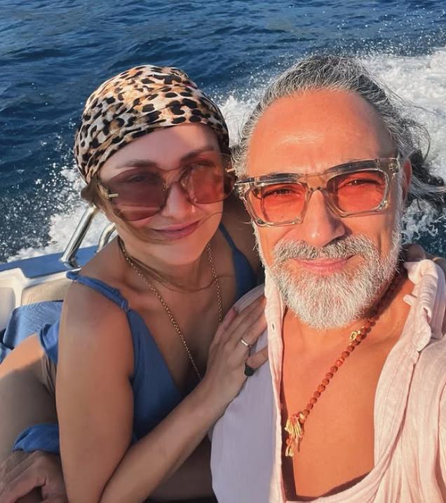 Selim Bajraktar sa suprugom