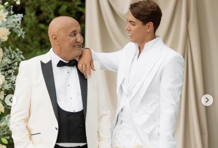 muškarac u venčanici